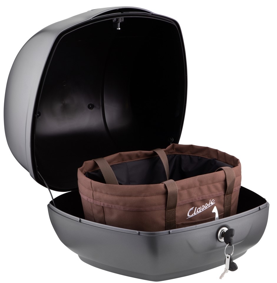 Borsa interna classica per Vespa per Top Case, marrone