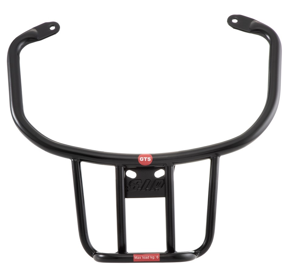 Portapacchi / maniglione passeggero posteriore 70s per Vespa GTS/GTV/GT 125-300cc 4T LC, nero opaco