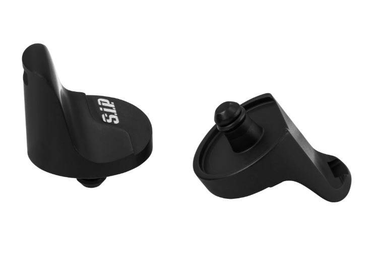 Copriforo per specchietto destro e sinistro per Vespa Primavera/Sprint/Elettrica 50-150cc, nero opaco