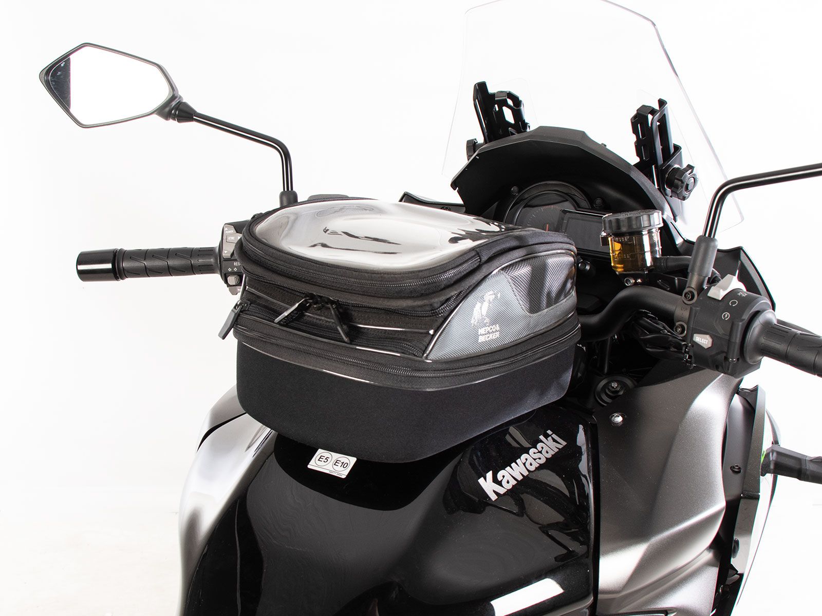 Anello serbatoio di base con blocco borsa serbatoio per Kawasaki Versys 1100 /SE (25- ) Hepco & Becker