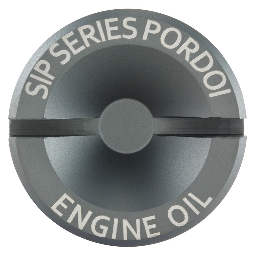 Tappo olio motore per Vespa GTS/GTS Super/GTV 300cc HPE, grigio opaco