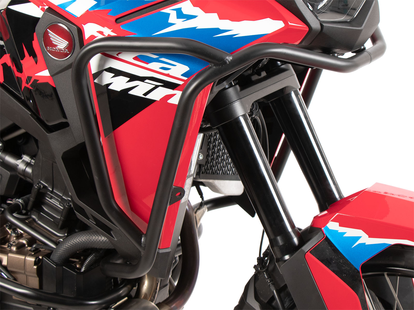 Barra di protezione serbatoio nera per Honda CRF 1100 L Africa Twin (24-) Hepco & Becker