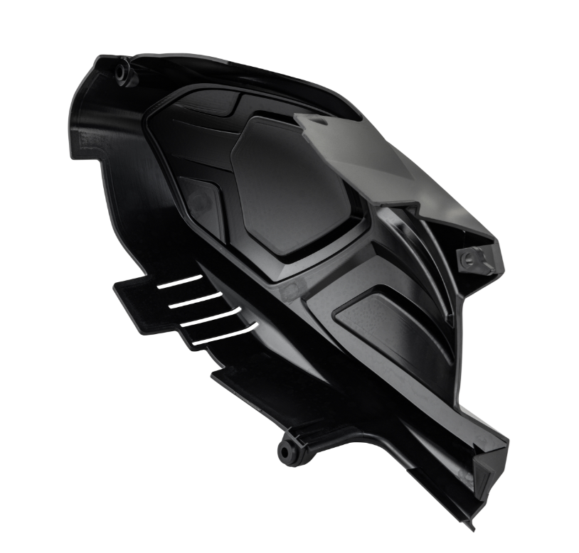 Coperchio vario ZELIONI per Vespa GTS/GTS Super/GTV HPE 300cc, nero opaco
