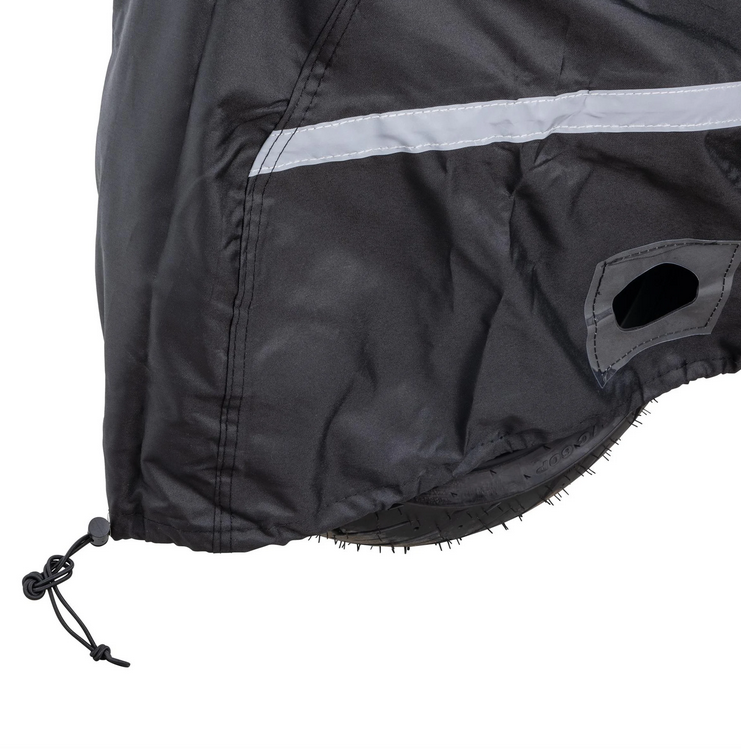 Garage pieghevole Outdoor PREMIUM 2.0 per Vespa ET2/ET4/LX/LXV/S/Primavera/Sprint, taglia L, nero