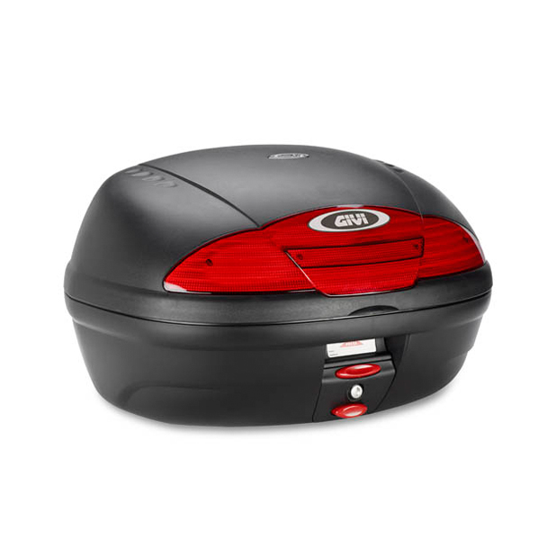 E450 Simply II MONOLOCK Bauletto nero con piastra Givi