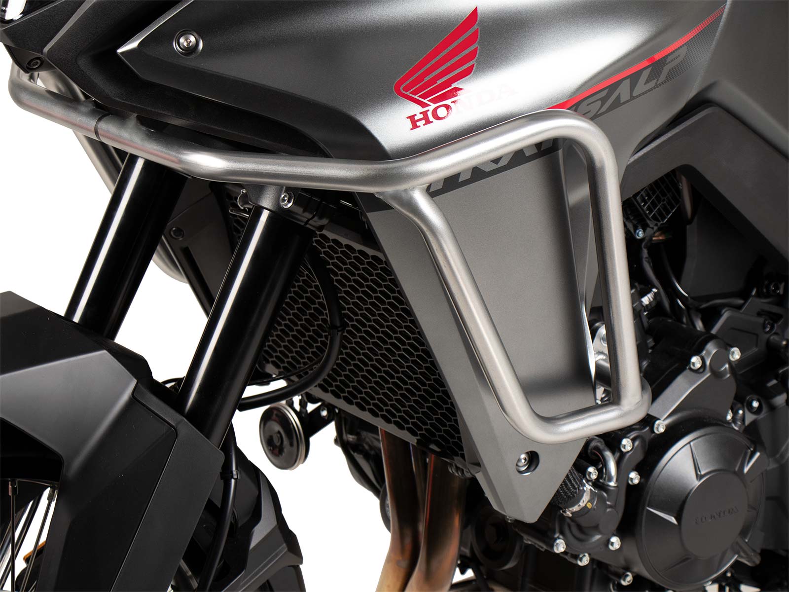 Protezione serbatoio argento per Honda XL 750 Transalp (23-) Hepco & Becker