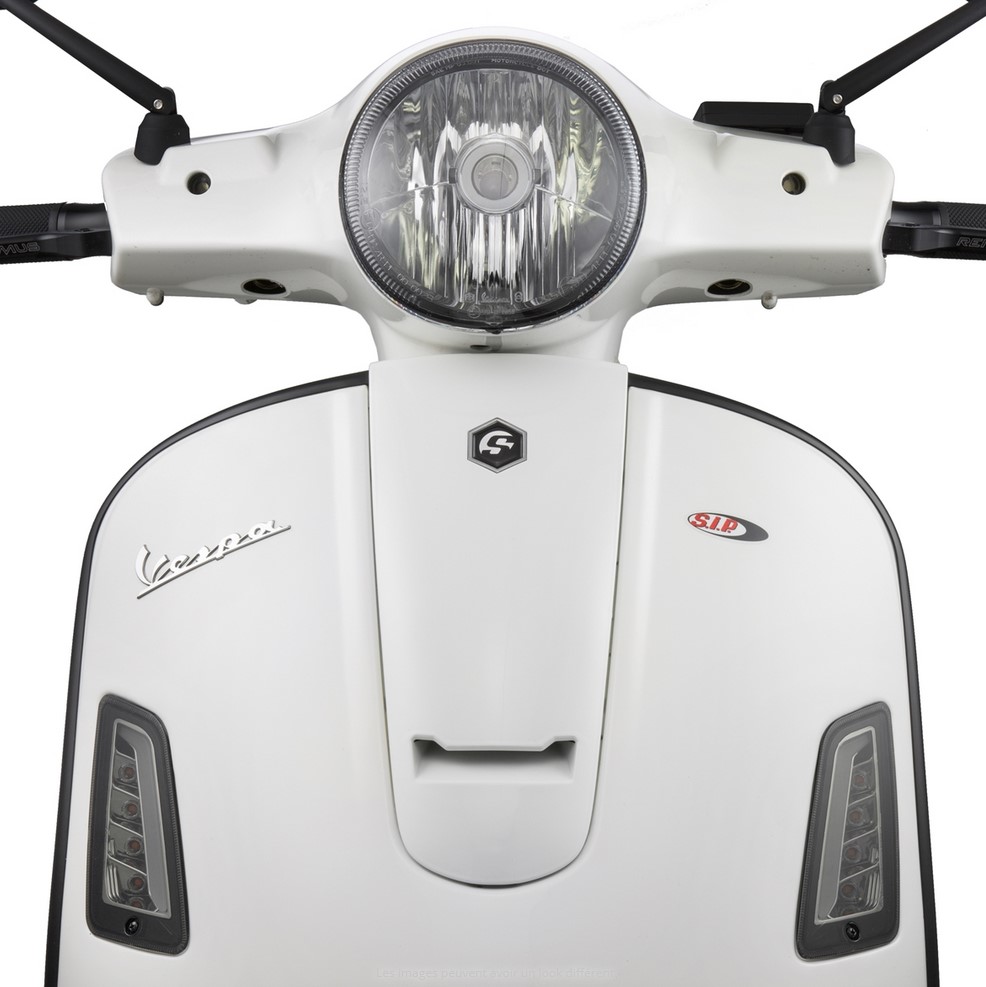 Cascata per Vespa GTS/GTS Super/GTV/GT 60/GT/GT L 125-300cc (-'18), bianco