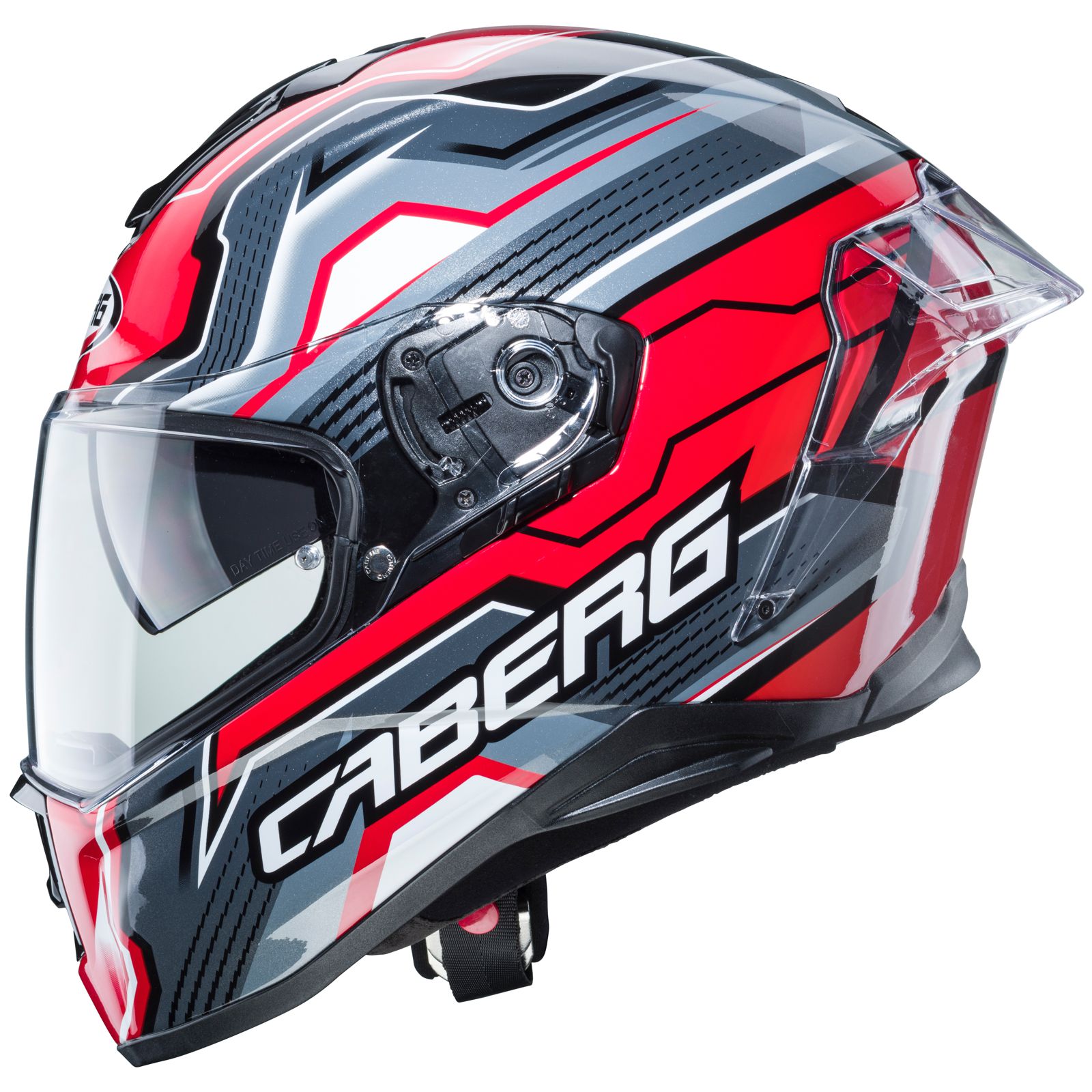Caberg Casco Drift Evo LB29, nero/rosso antracite