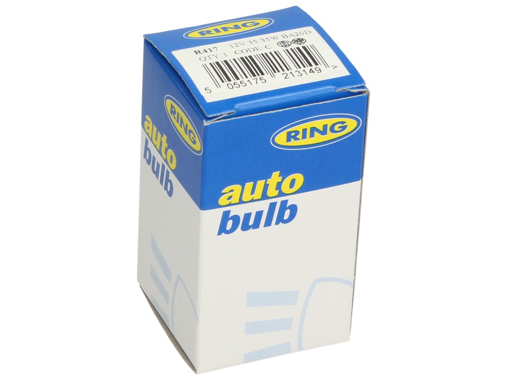 Lampadina ad anello, a incandescenza, alogena, 12 V, 35/35 W, BA20d