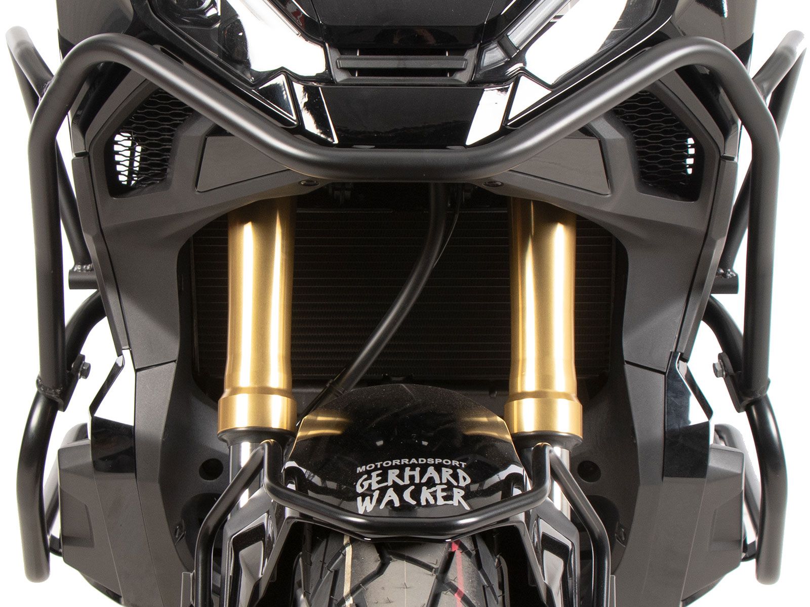 Barra di protezione anteriore nera per Honda X-ADV (25- ) Hepco & Becker