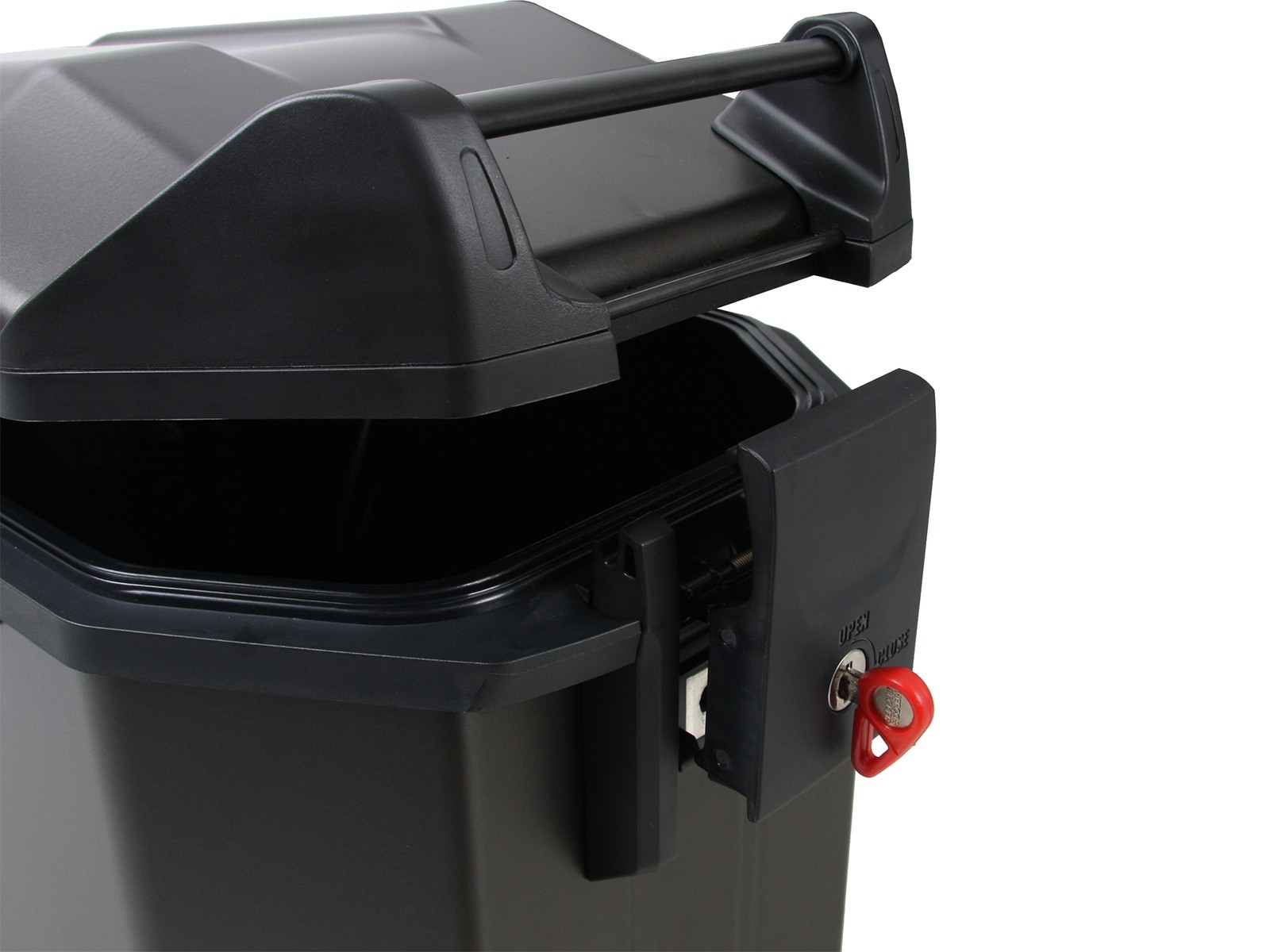 Xceed valigia laterale 38 litri Jet Black nero Hepco & Becker