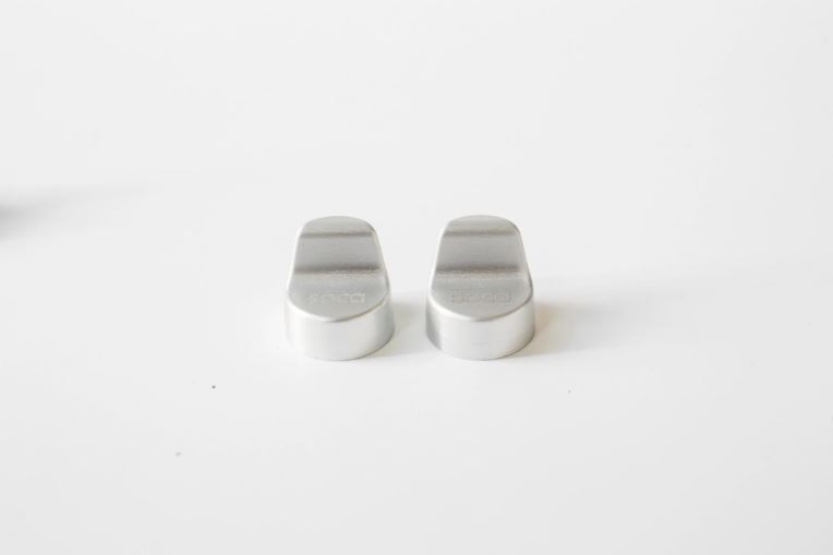 Copriforo per specchietto destro e sinistro SOCA per Vespa Primavera/Sprint/Elettrica 50-150cc, argento