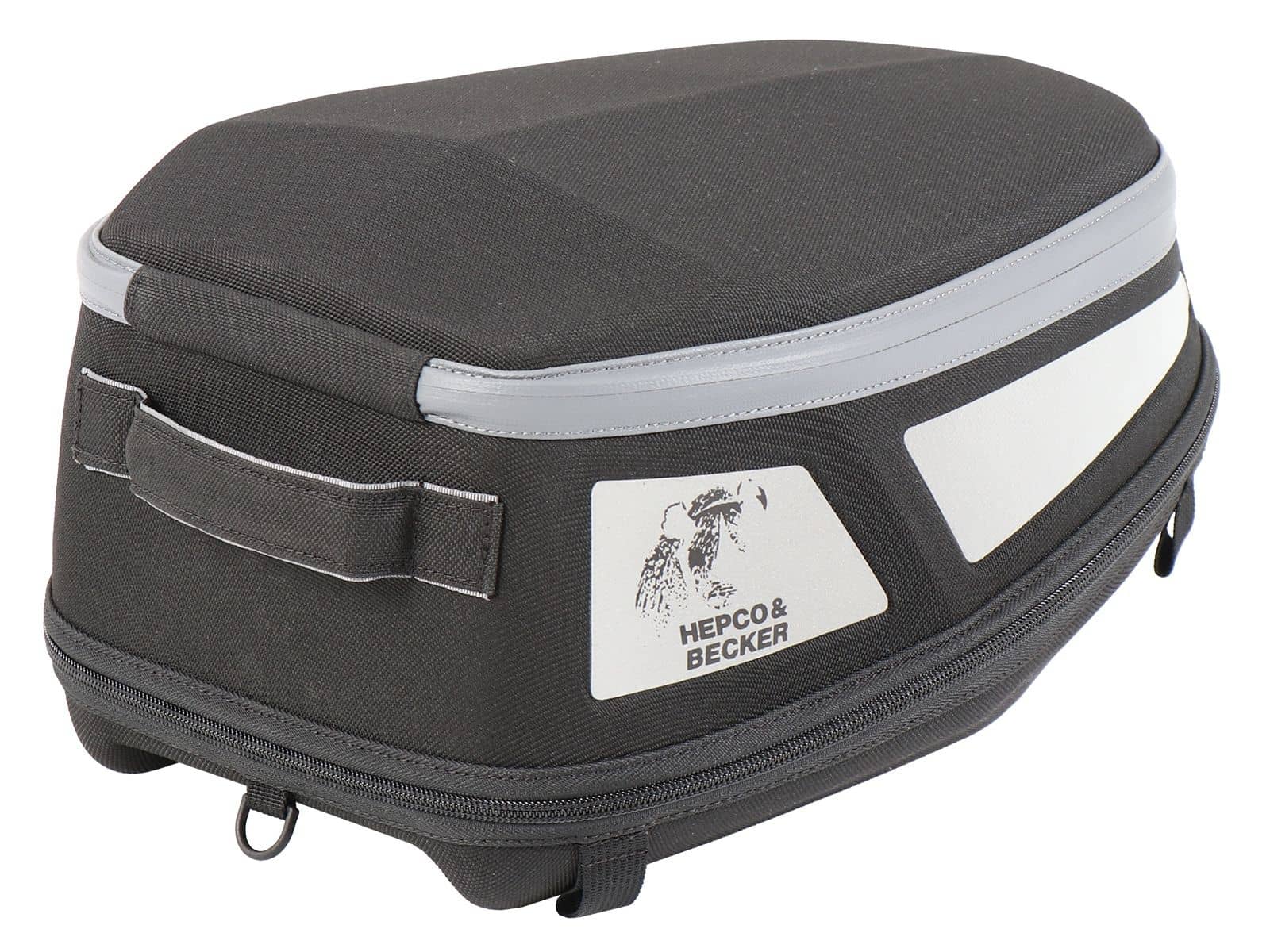 Royster Rearbag Sport borsa posteriore nera/grigia con attacco base Hepco & Becker