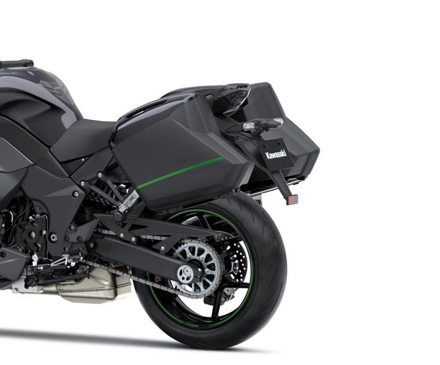 Set di valigie laterali 2 x 28L originali Kawasaki