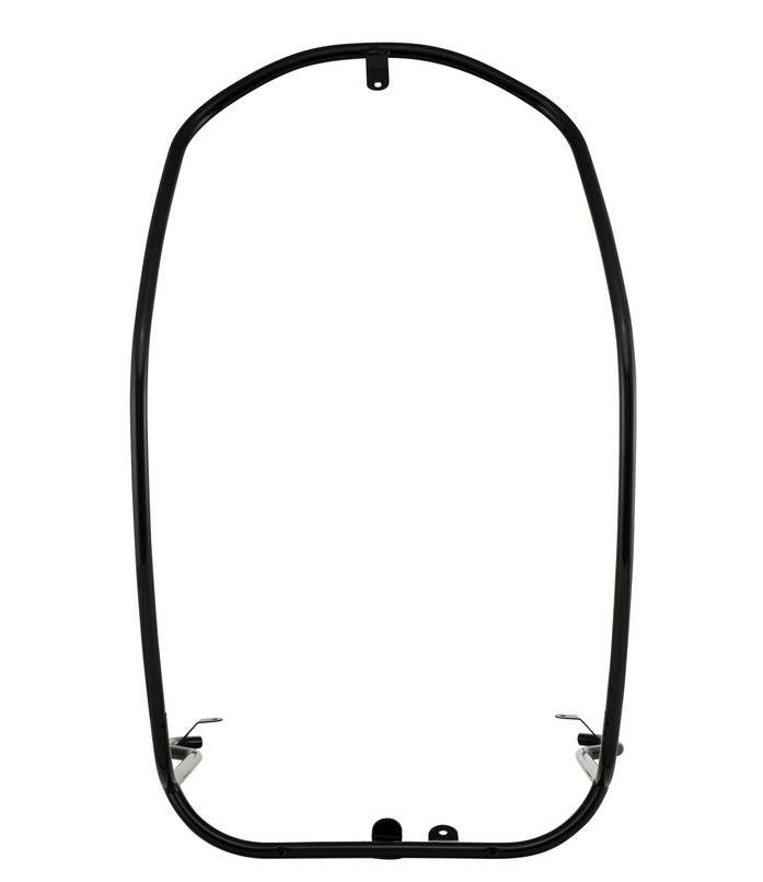 Paragambe per Vespa Primavera /Sprint 50-150cc, nero lucido