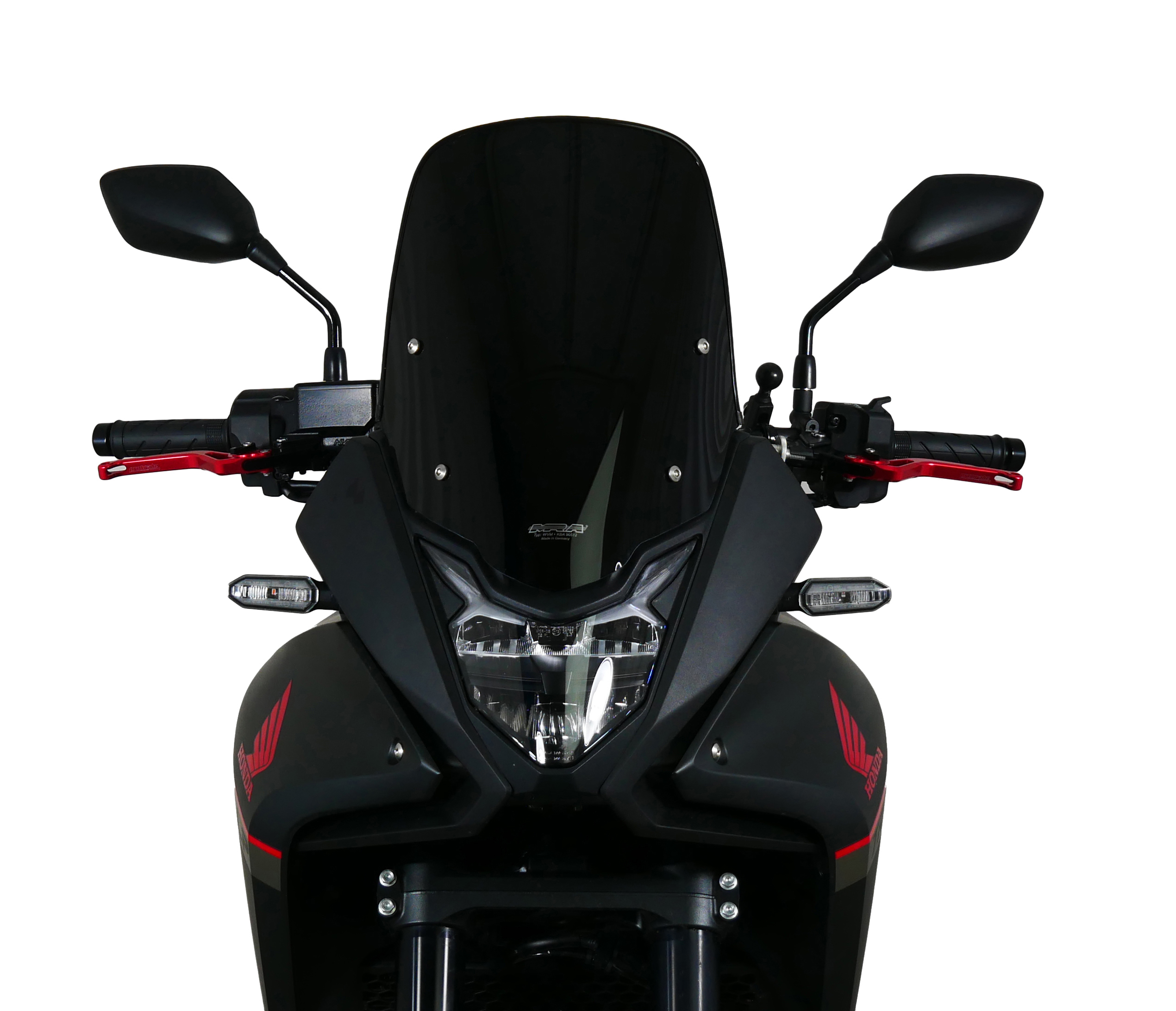 Parabrezza touring MRA "TM" nero per Honda XL 750 Transalp (23-24)