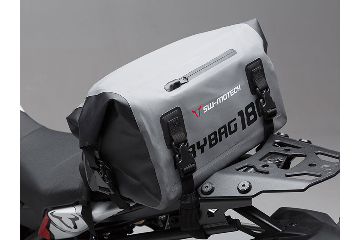 Borsa posteriore Drybag 180 per Aprilia RSV 1000 R /Tuono, grigio / nero - SW Motech
