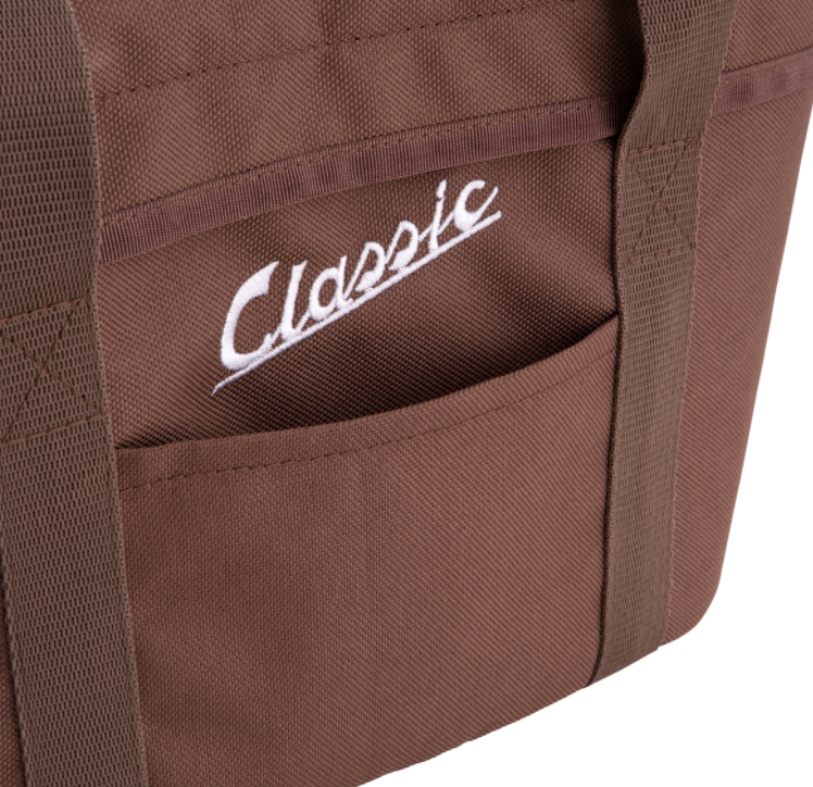 Cestino portabagagli Classic con portapacchi per Vespa Primavera/​Sprint 50-150ccm, marrone