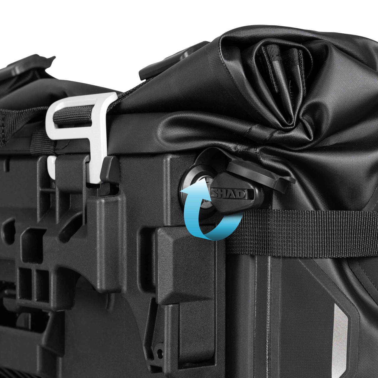 Set di borse laterali Shad TR30, nero, 30 l