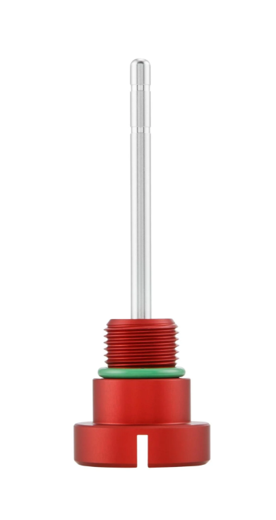 Tappo di riempimento olio motore per Vespa GTS Super 125cc 4T LC Euro 3 (09-16), rosso opaco