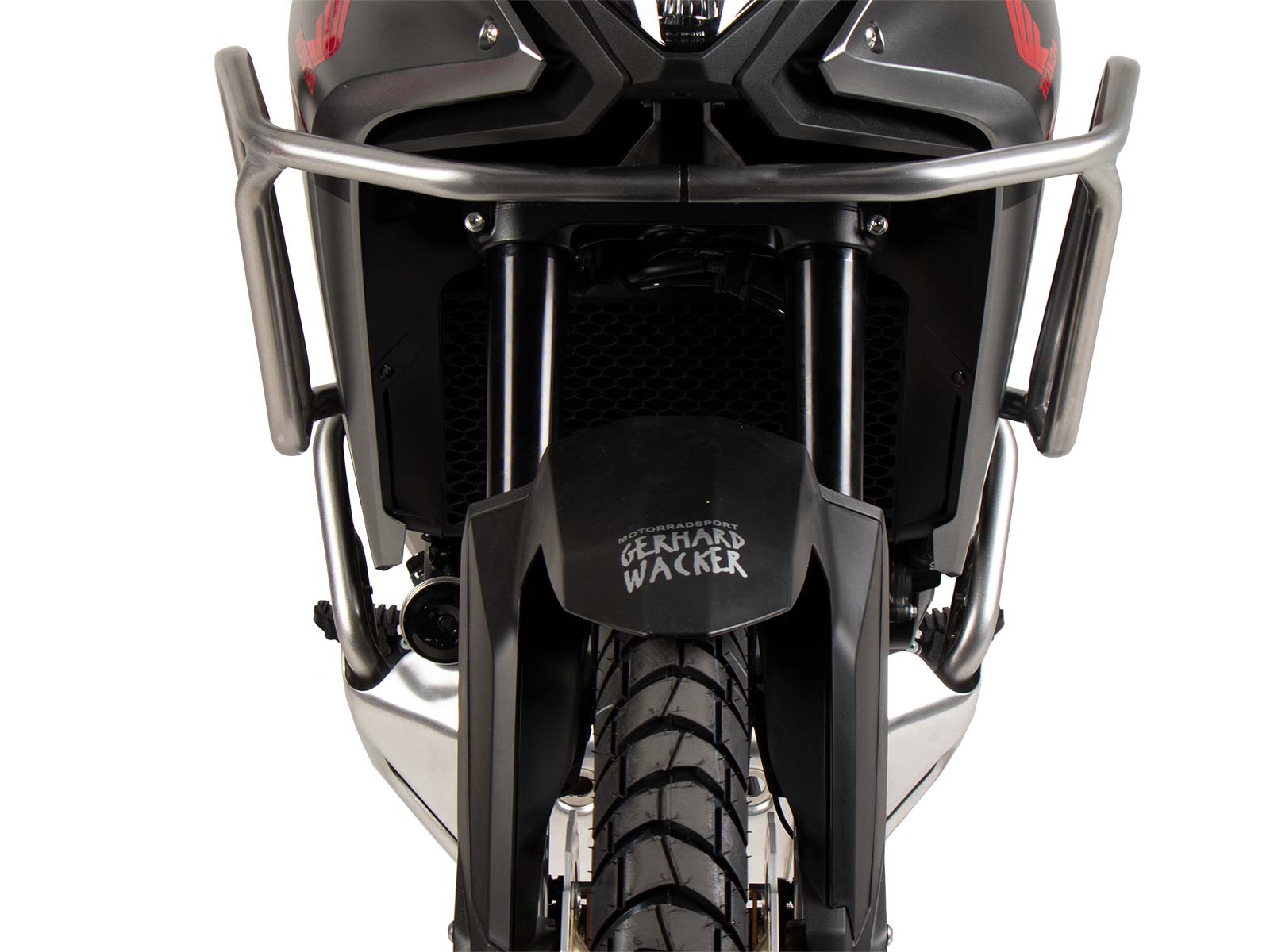 Protezione serbatoio argento per Honda XL 750 Transalp (23-) Hepco & Becker