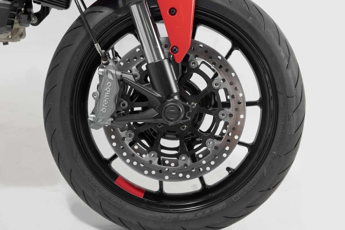 SW-Motech Kit crash pad SW Motech per modelli Ducati con asse anteriore