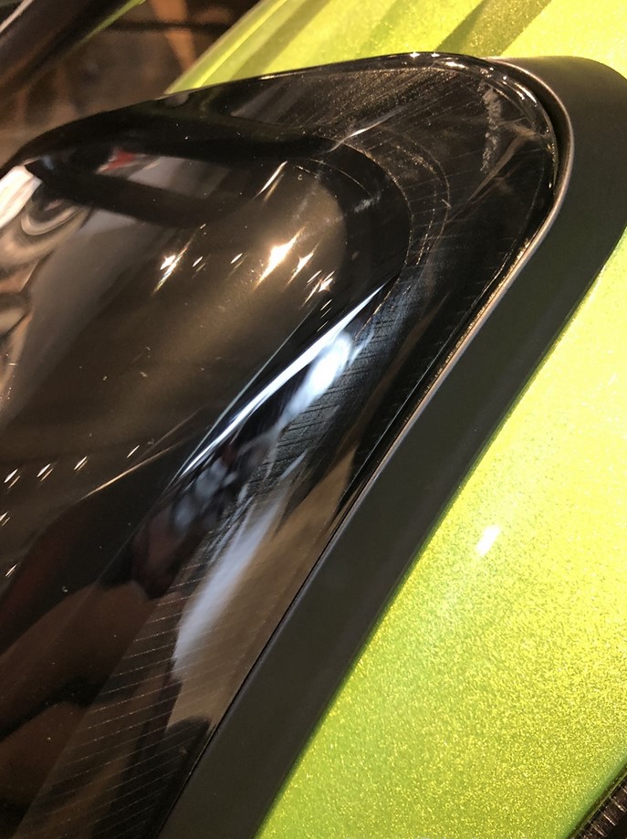 Trasformazione del fanale posteriore per Vespa GTS/GTS Super/GTV 125-300cc ('14-'18), nero opaco