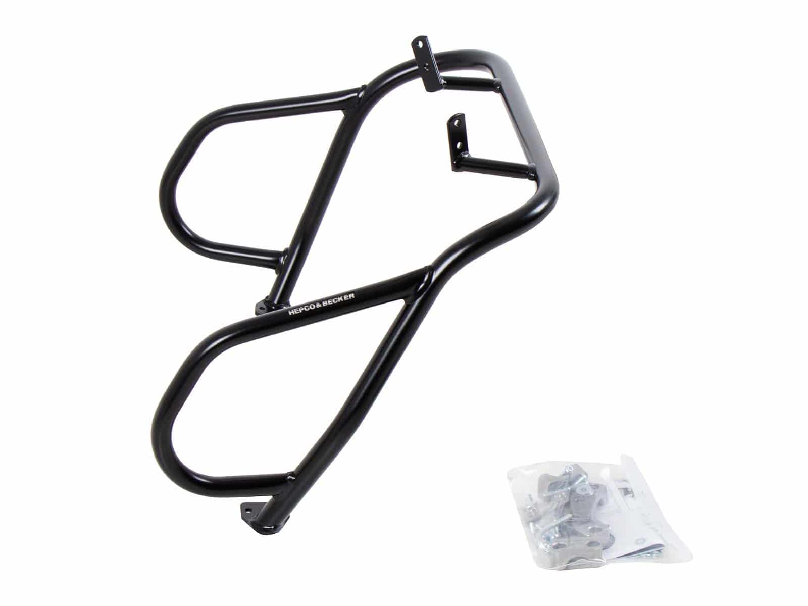 Barra di protezione serbatoio nera per BMW R 1200 GS (04-07) Hepco & Becker