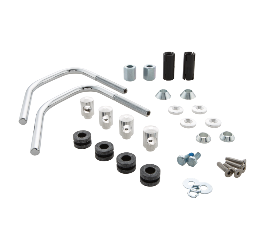 Zanzariera per Vespa Sprint 50-150cc 2T/4T, supporti argento, trasparente