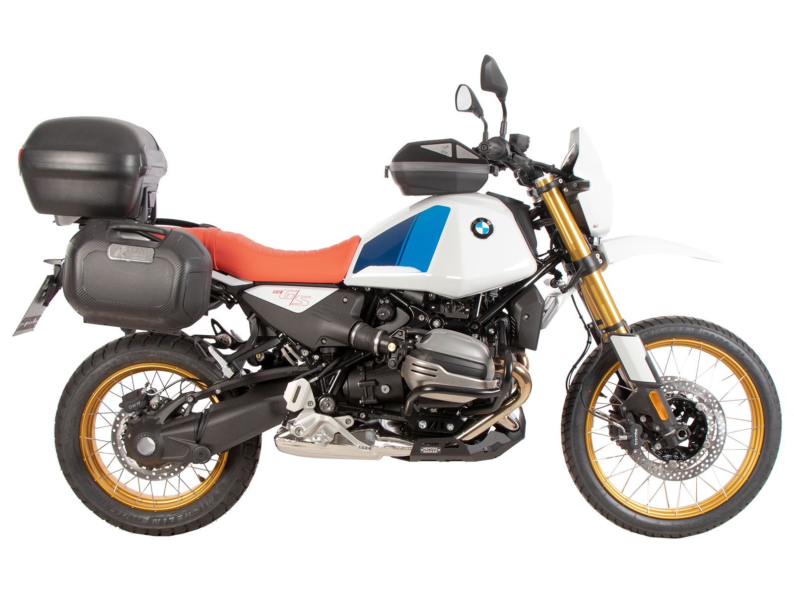 Easyrack porta bauletto nero per BMW RR 12 G/S (25-) Hepco & Becker