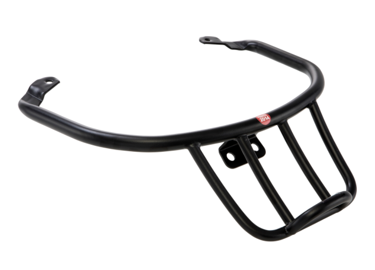Portapacchi/maniglione passeggero nero opaco per Vespa Primavera/​Sprint 50-150ccm 2T/​4T AC