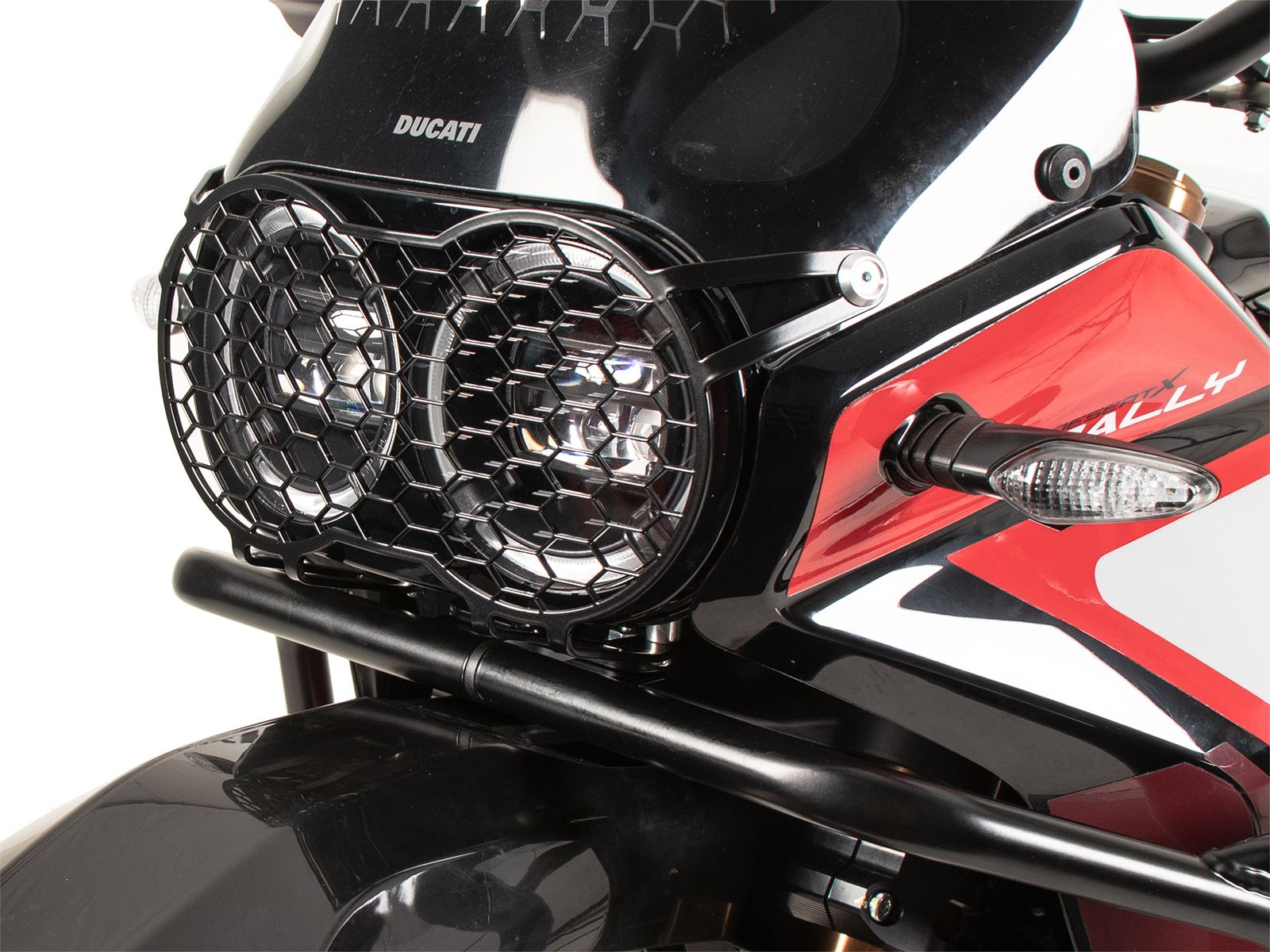 Parafaro nero per Ducati Desert X Rally (24-) Hepco & Becker