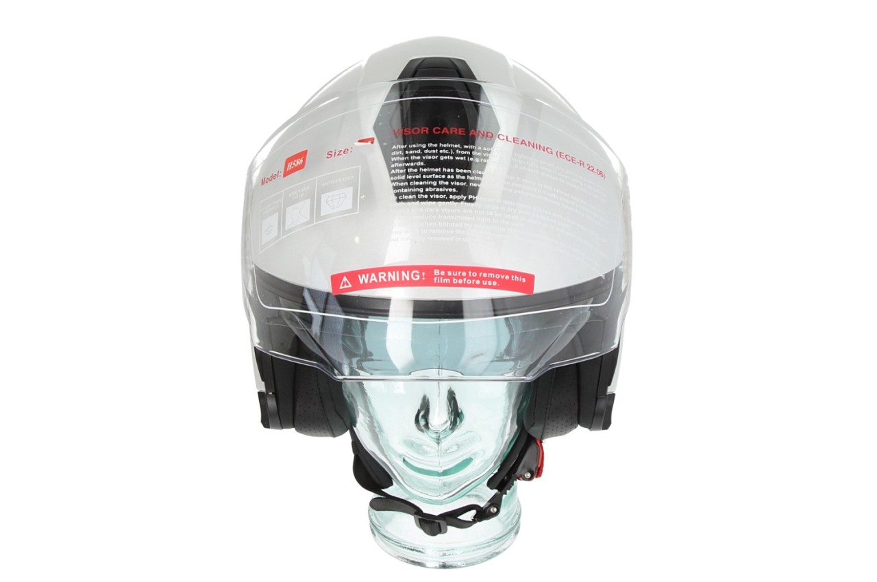 Casco jet Piaggio Full Jet PFJ bianco lucido