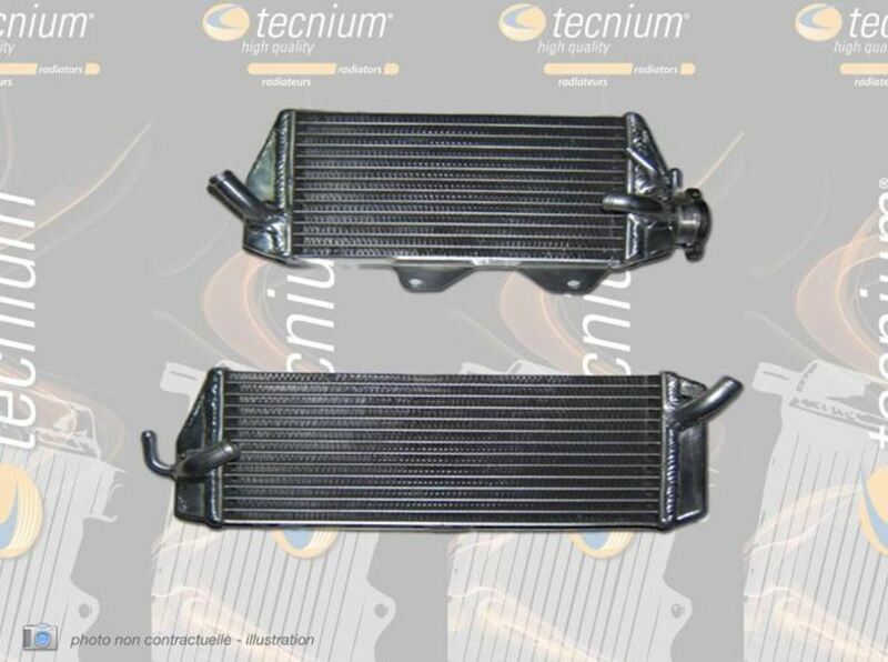 Radiatore maggiorato Tecnium sinistro - Honda CRF450R