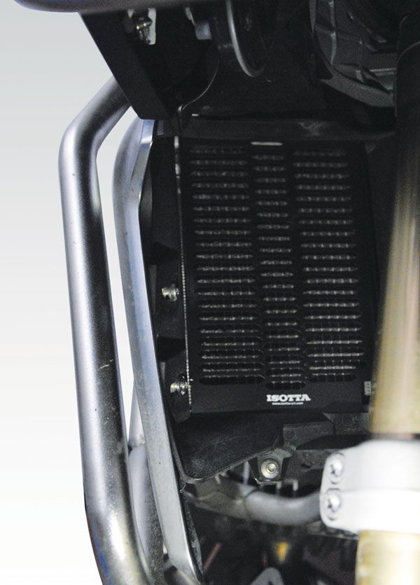 Griglia del radiatore per BMW R 1200 GS LC /Adventure LC, alluminio, nero