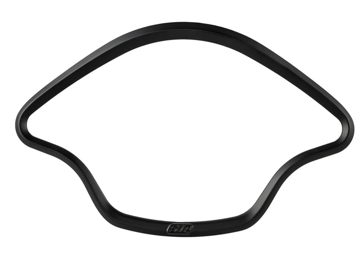 Anello decorativo tachimetro per Vespa Primavera/Sprint/Elettrica 50-150ccm 2T/4T AC, nero opaco