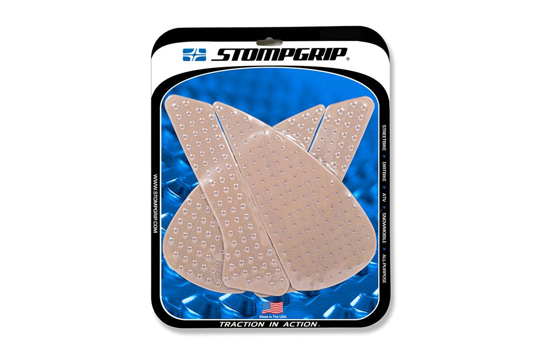 Pastiglie di trazione Stompgrip trasparenti per Honda CBR1000RR Fireblade (20-22)