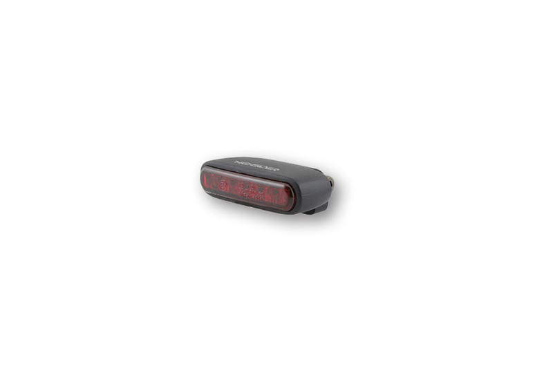 HIGHSIDER pro Fanale posteriore organico a LED nero/rosso omologato E (1 pezzo)