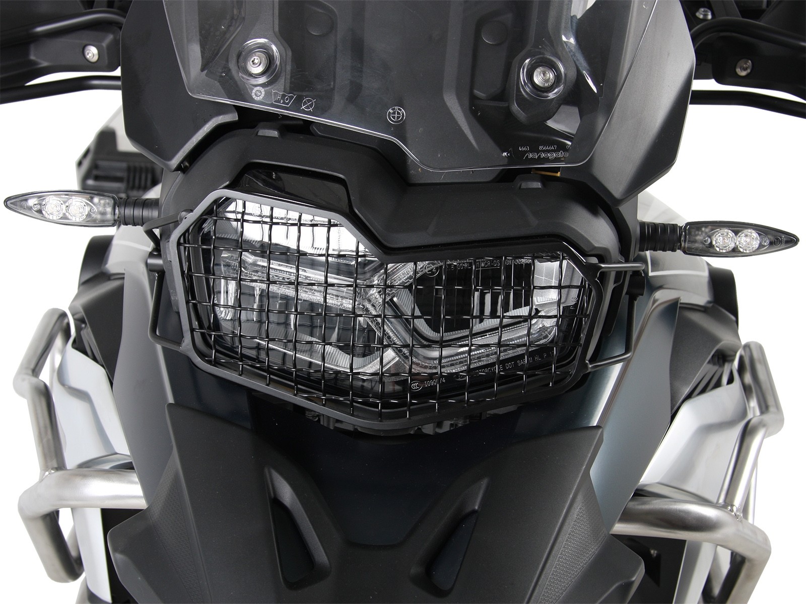 Paraluce nero per BMW F 850 GS (Bj.18-) Hepco & Becker