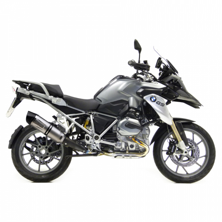 Impianto di scarico LeoVince SBK LV One Evo 2, acciaio inox per BMW R 1200 GS LC (Bj.13-16)