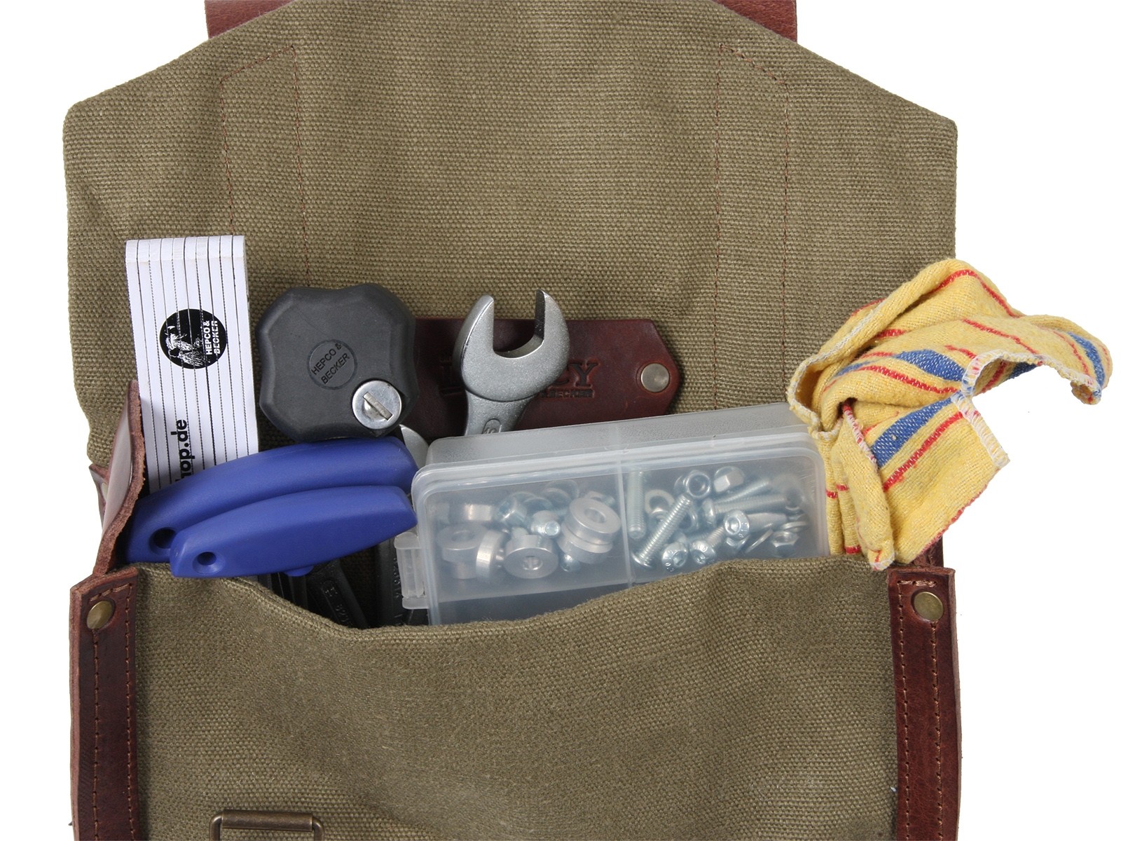 Borsa porta attrezzi LEGACY verde Hepco & Becker