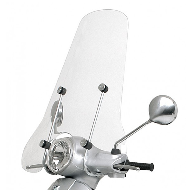 Parabrezza grande completo Vespa LX