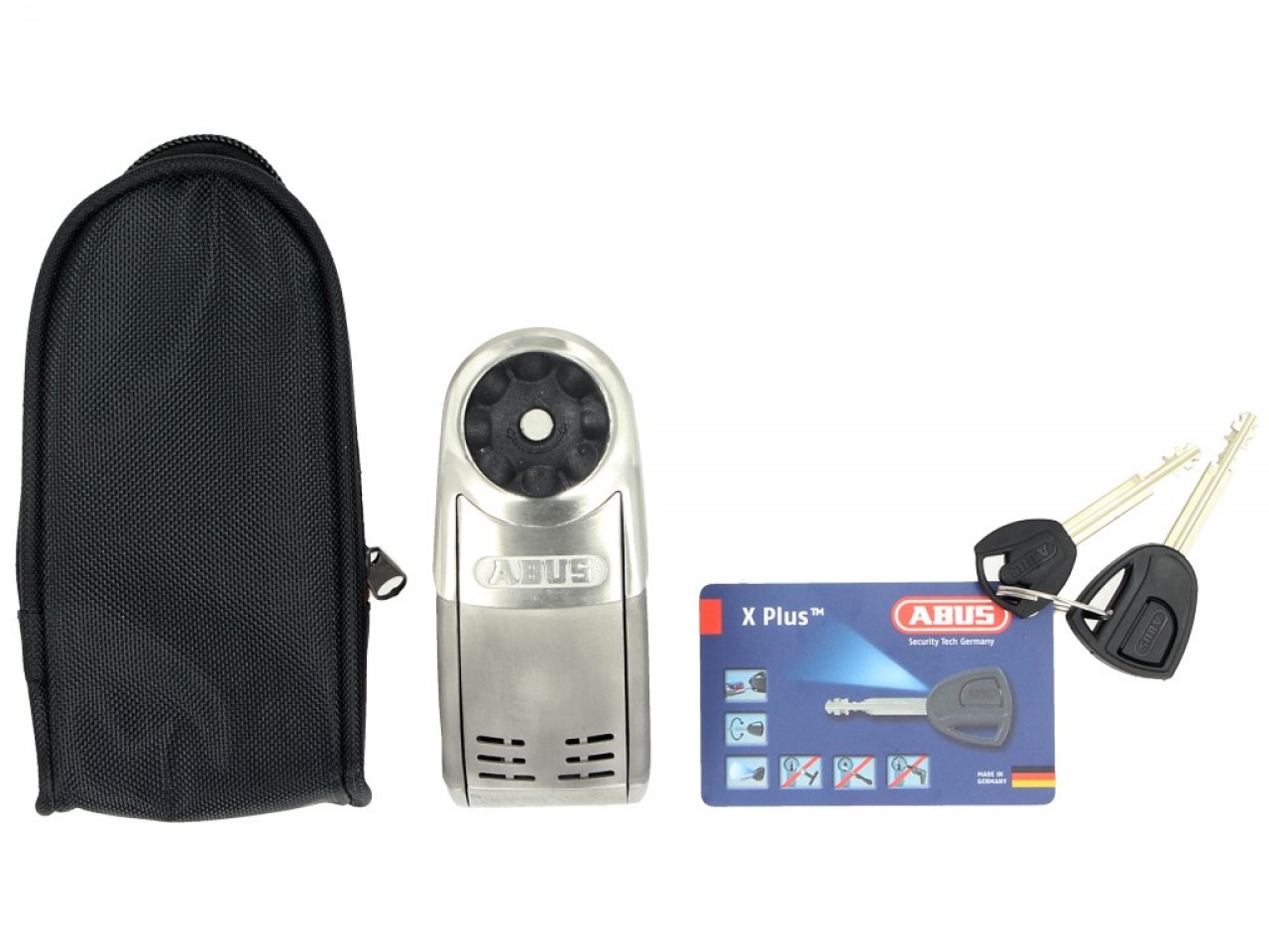 Blocca disco freno ABUS Granit Detecto X Plus 8008, livello di sicurezza 19