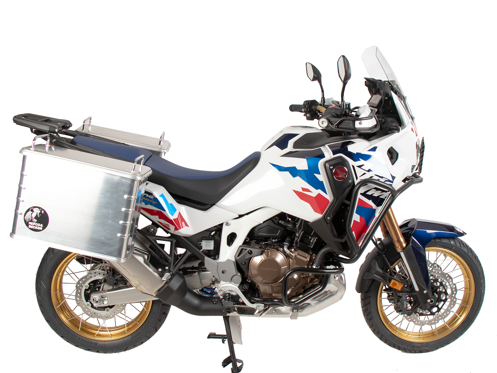 Easyrack portapacchi nero per Honda CRF 1100 Africa Twin Adventure Sports (24-) Hepco & Becker