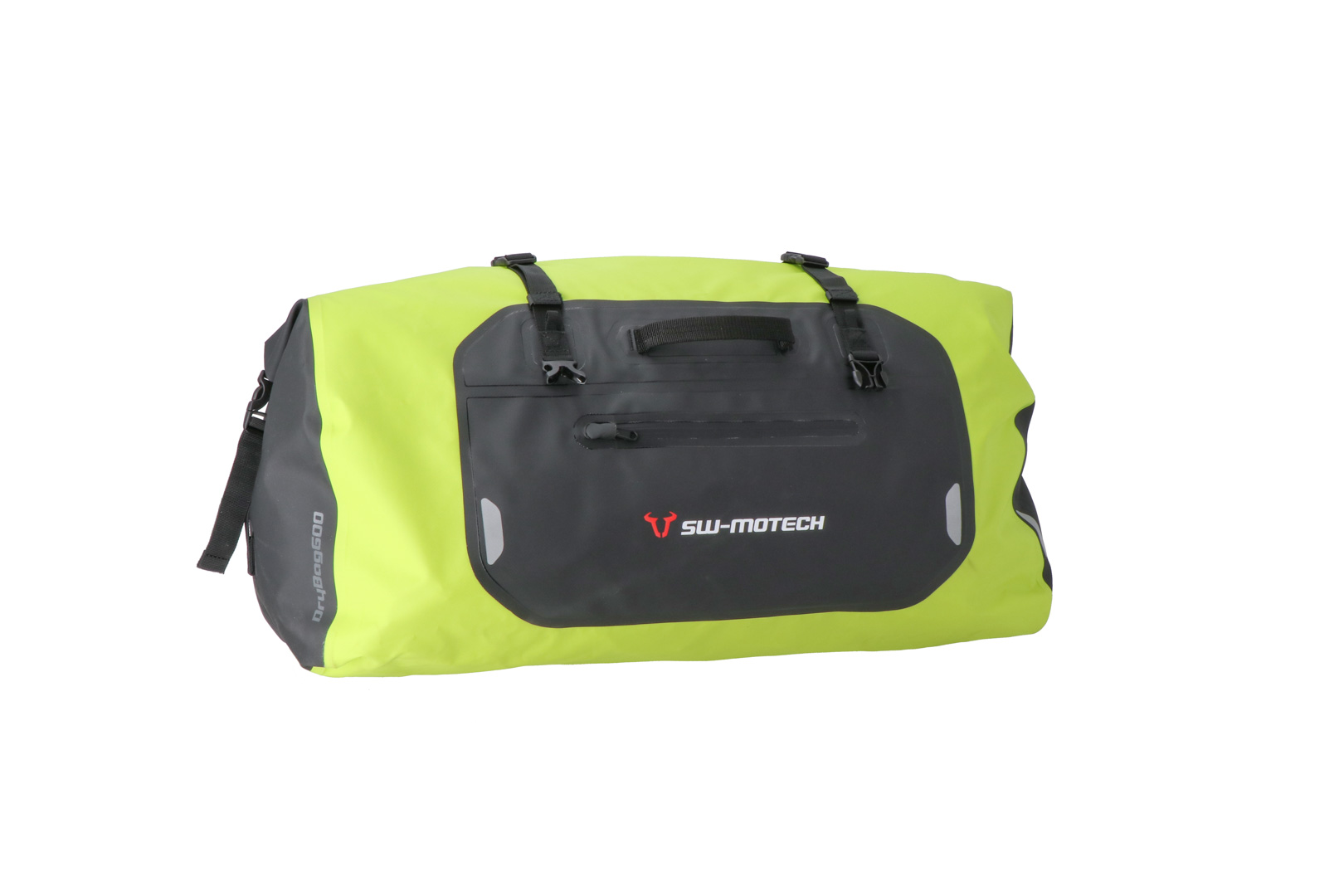 Borsa posteriore Drybag 600 per Moto Guzzi V100 Mandello /S, giallo / grigio - SW Motech