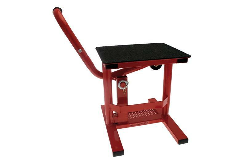 BIHR Home Track MX, cavalletto di sollevamento (sollevatore) rosso