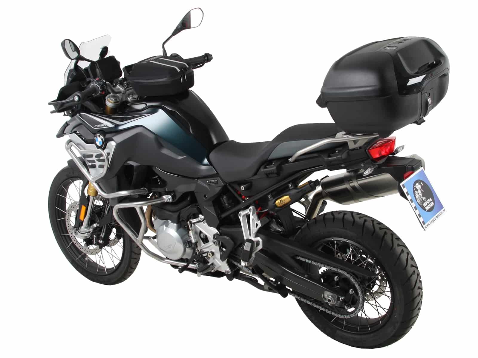 Easyrack Topcaseträger nero per ponte originale in acciaio inox per BMW F 800 GS (24-)