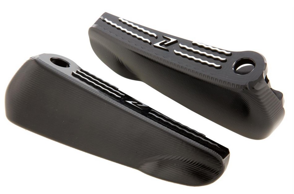 Pedane, destra e sinistra per Vespa GTS/GTS Super/GTV/GT 60/GT/GT L 125-300cc, nero