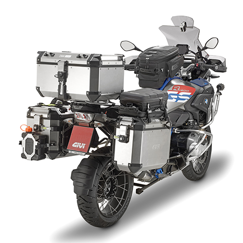 Bauletto Trekker Outback 58 litri MONOKEY Alluminio Givi