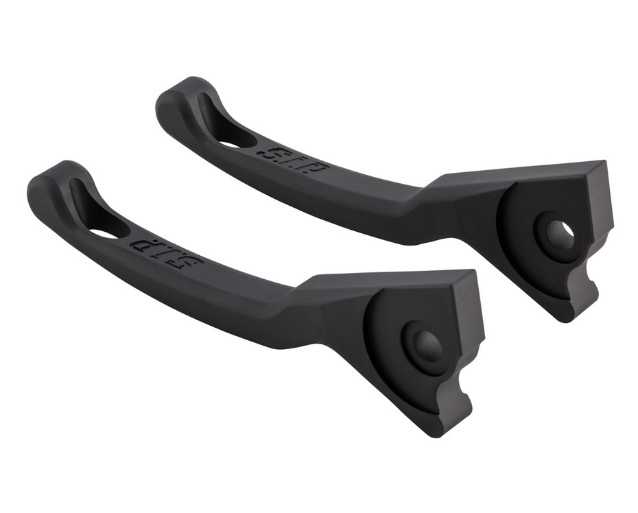 Set di leve sportive freno Shorty per Vespa, destra e sinistra, nero opaco